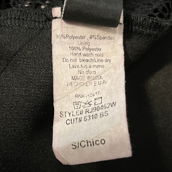 Windsor Black Halter Lace Top Pant Jumpsuit - Picture 8 of 9